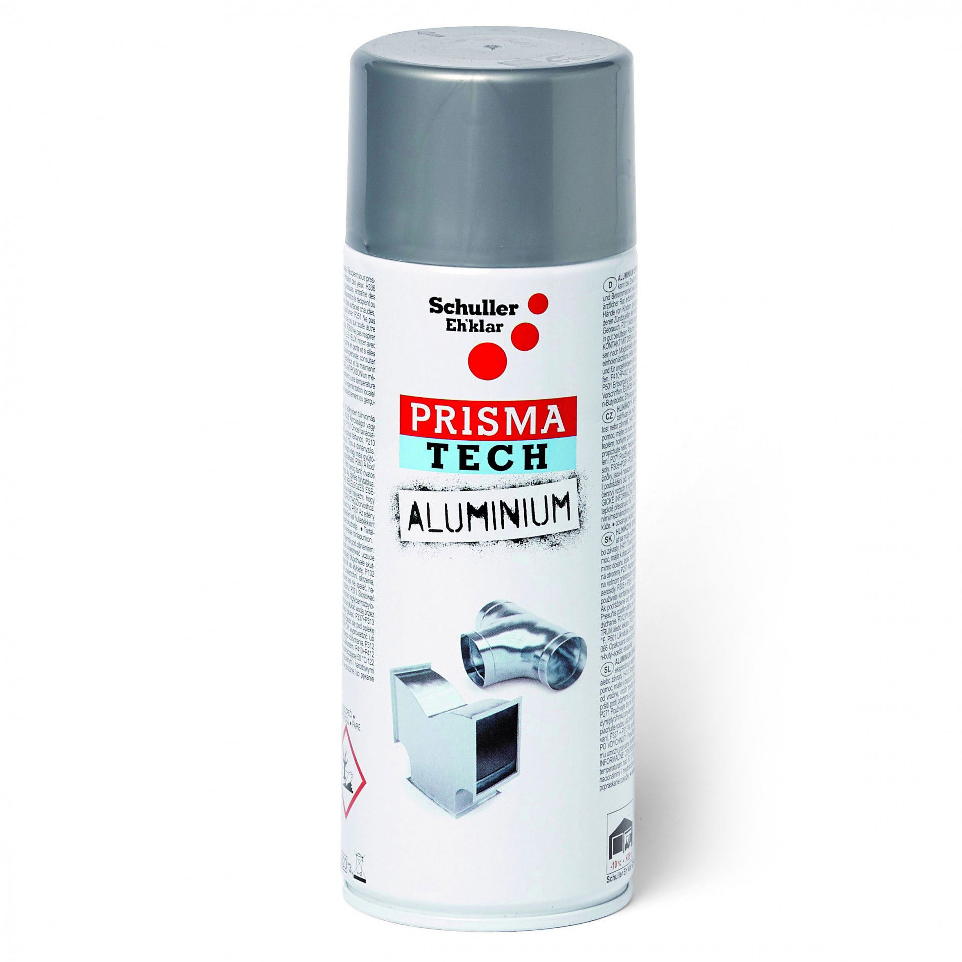 Schuller PRISMA TECH ALUMINIUM alu-cink spray, alumínium, 400 ml termék fő termékképe