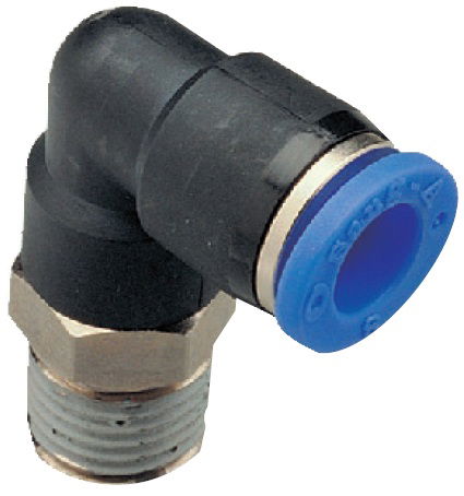 Rectus PL 10-02 könyök csatlakozó, 10mm x 1/4" termék fő termékképe
