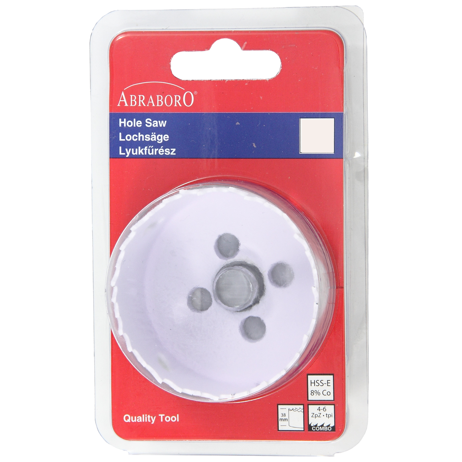 Abraboro 60 mm HSS-Co lyukfűrész termék fő termékképe