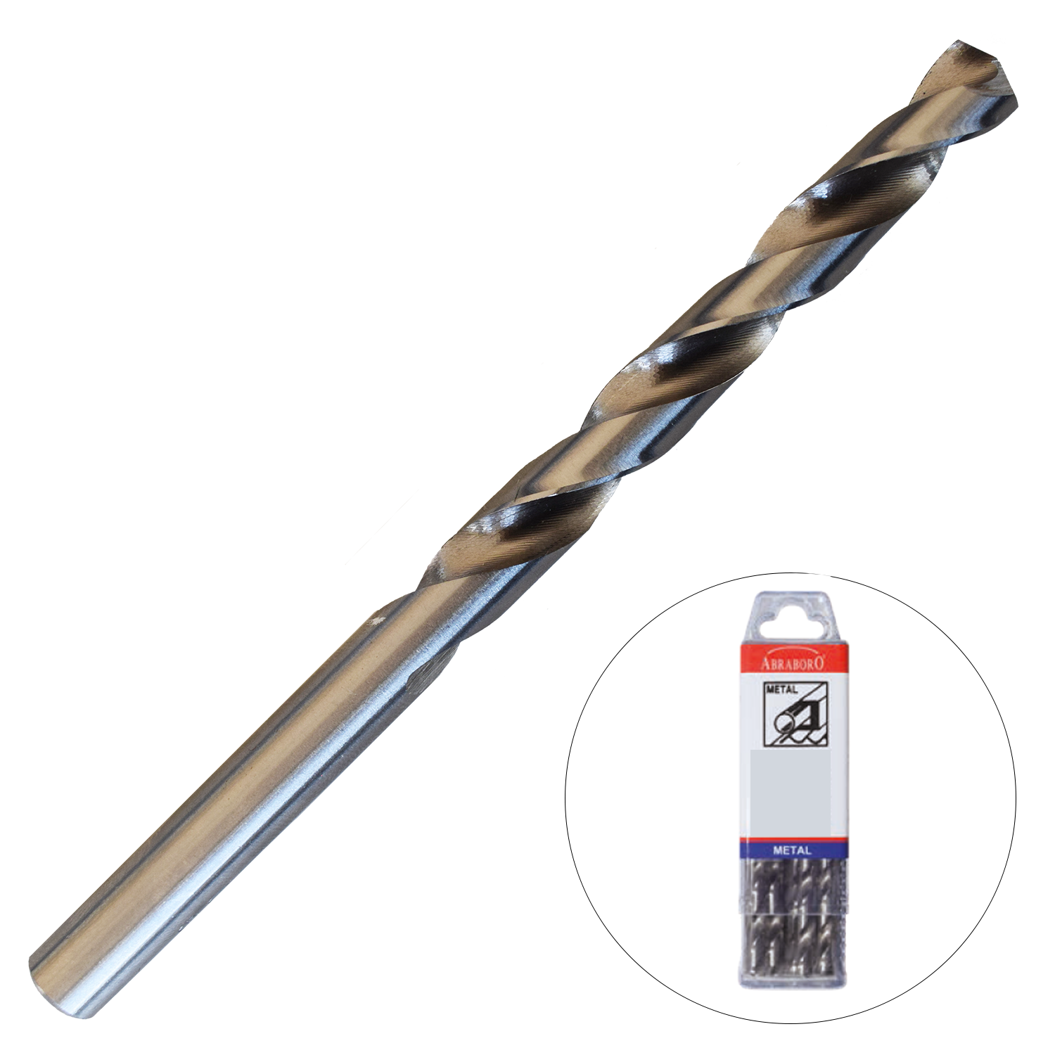 Abraboro 1.4 x 40 / 18 mm HSS-GS fémfúró X-Pack, 10 db/csomag termék fő termékképe