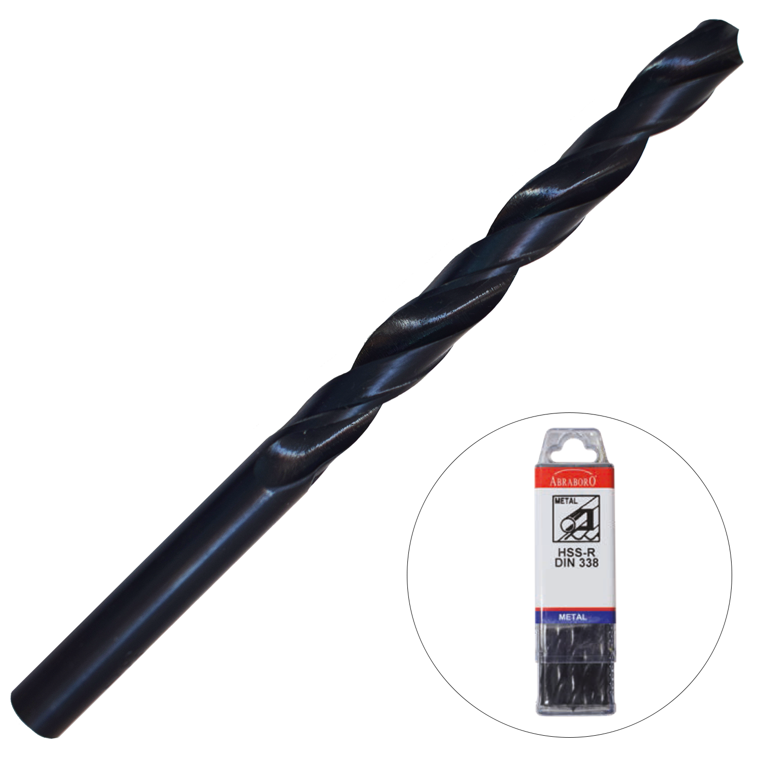 Abraboro 3.9 x 75 / 43 mm HSS-R fémfúró X-Pack, 10 db/csomag termék fő termékképe