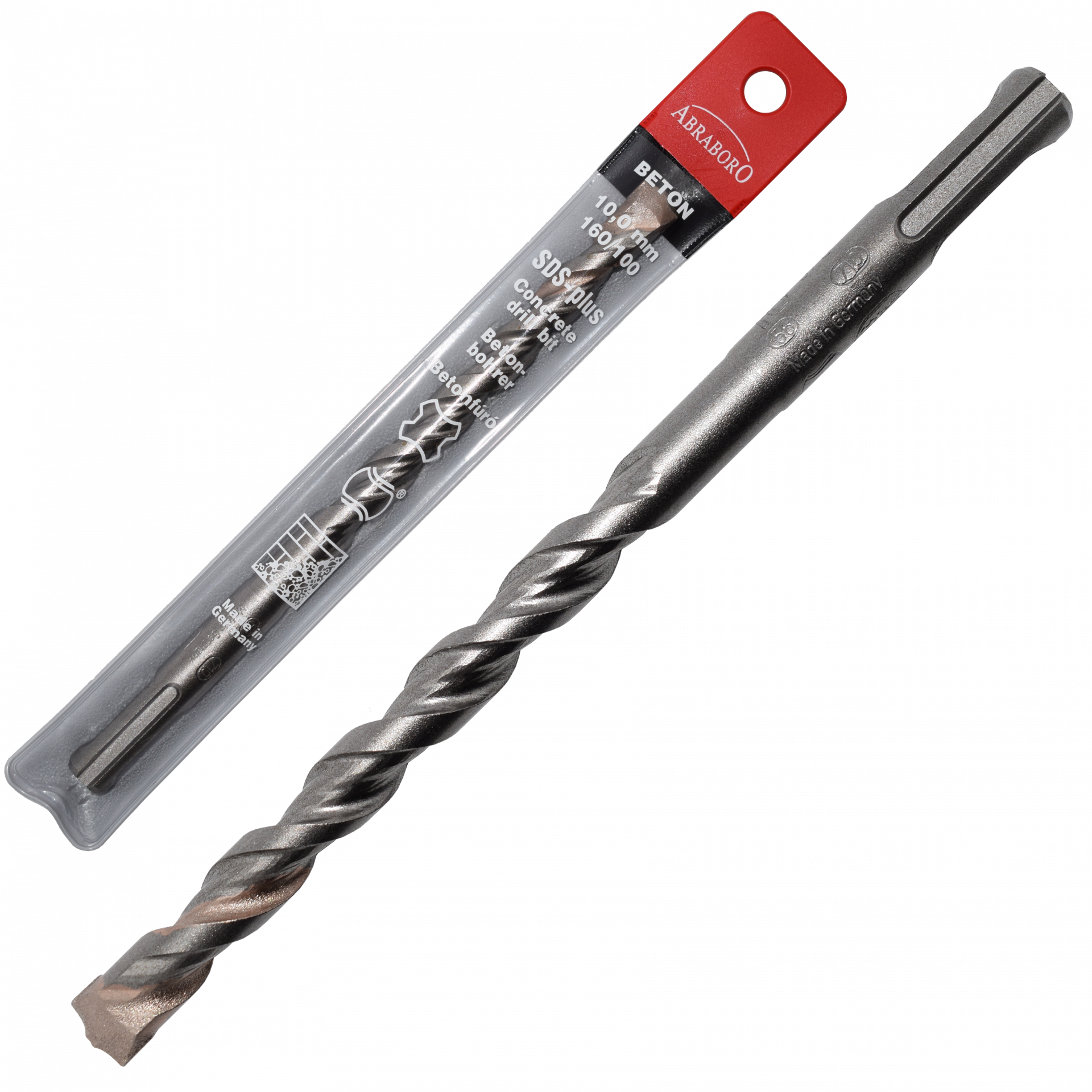 Abraboro 8 x 350 / 300 mm SDS-plus TWIXX betonfúró műanyag tasakban termék fő termékképe