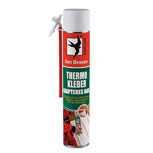Den Braven THERMO KLEBER ragasztóhab, adapteres flakon, sárga, 750 ml termék fő termékképe