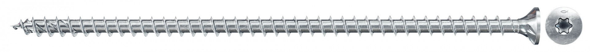 Fischer FPF II CTF 10.0 x 200 BC 50 süllyesztett fejű, kékre horganyzott, végigmenetes szerkezetépítő csavar TX behajtással, 50 db/csomag termék fő termékképe