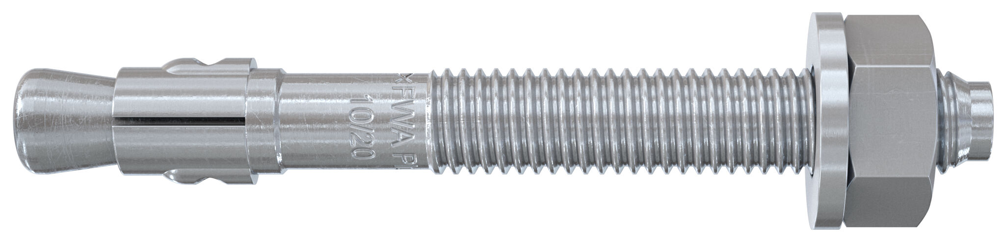 Fischer FWA Plus 16/50 zp horganyzott acél alapcsavar, 10 db/csomag termék fő termékképe